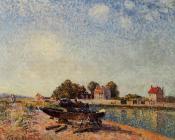 阿尔弗莱德 西斯莱 : The Loing at Saint-Mammes